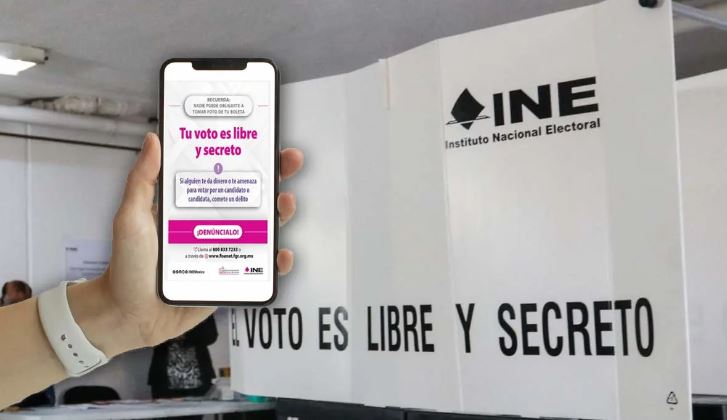 INE no restringirá uso de celulares en las casillas