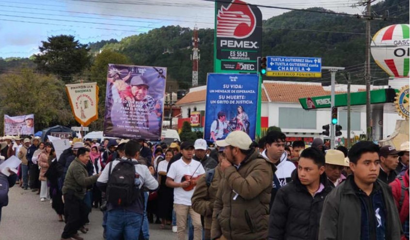 Católicos piden paz ante violencia de los cárteles en Chiapas