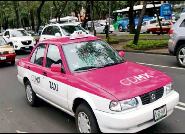 Vigilarán taxis de la Ciudad de México mediante "botón de pánico"