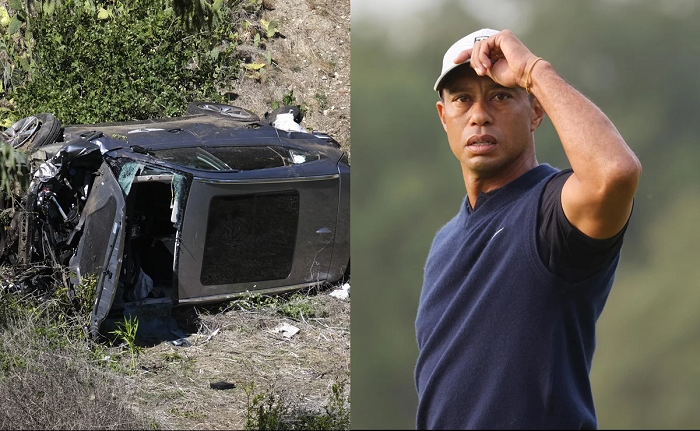 Tiger Woods vuelve a ser intervenido tras accidente automovilístico