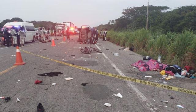 Oaxaca: Migrantes nicaragüenses mueren en atropellamiento masivo