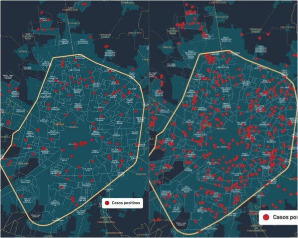 Aumentan casos de Covid-19 en colonias de Mérida