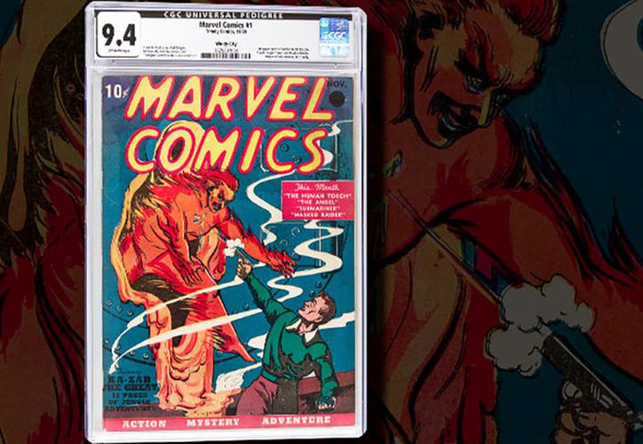 Subastarán en un millón de dólares el primer número de cómics de Marvel