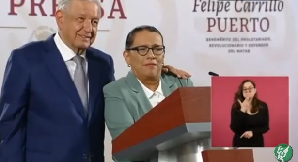 Frena AMLO groseramente en seco a Rosa Icela por caso Zambada