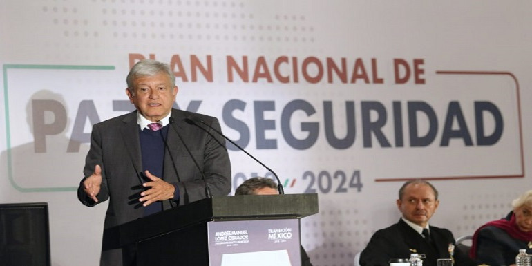 La seguridad en México es un tema pendiente, reconoce López Obrador