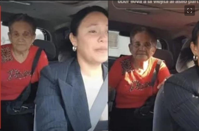 Abuelita es enviada sin su consentimiento a un asilo por su hijo ¡Y en un taxi!