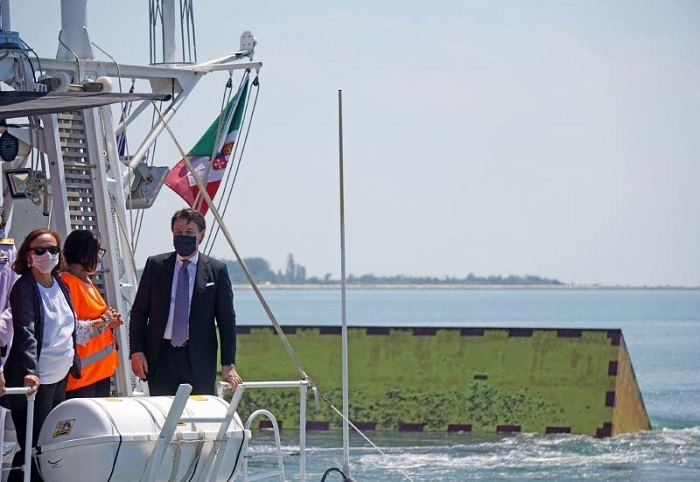 Cierre histórico de la laguna de Venecia para evitar nuevas inundaciones