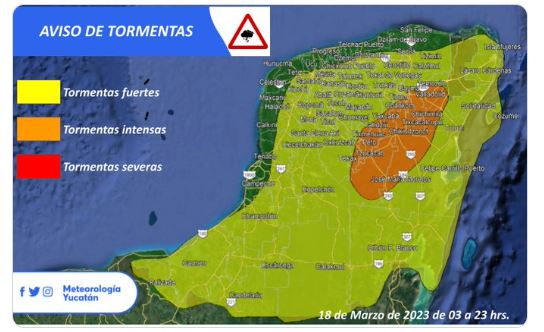 Pronostican que el "puente escolar" será con tormentas eléctricas