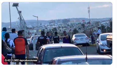 (VÍDEO) Hidalgo: Siete detenidos por agredir a aficionados afuera del Estadio