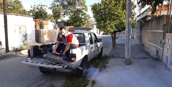 Ante lluvias atípicas Yucatán fortalece combate contra los moscos