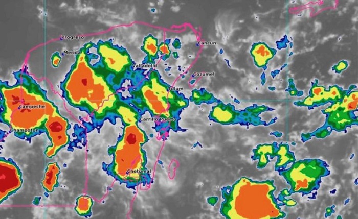 Podría formarse ciclón en el Golfo de México; anticipan más lluvias a Yucatán