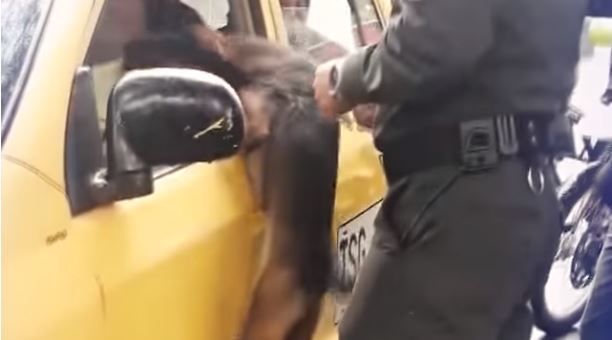 (VÍDEO) Perrito persigue a su dueña que lo abandonó en una calle de Colombia