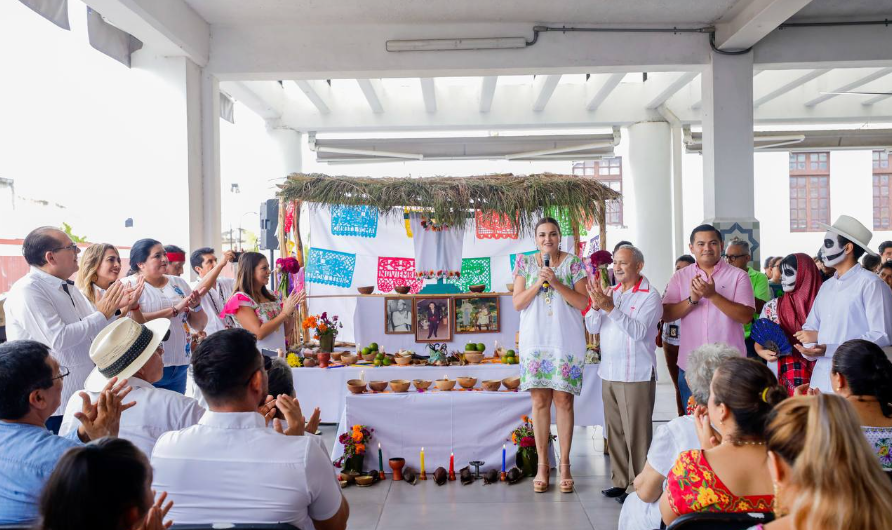 Por primera vez, se instala un altar en el Mercado Lucas de Gálvez