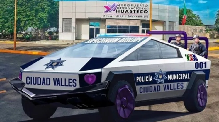 Alcalde de San Luis Potosí compra 15 camionetas cybertruck de Tesla