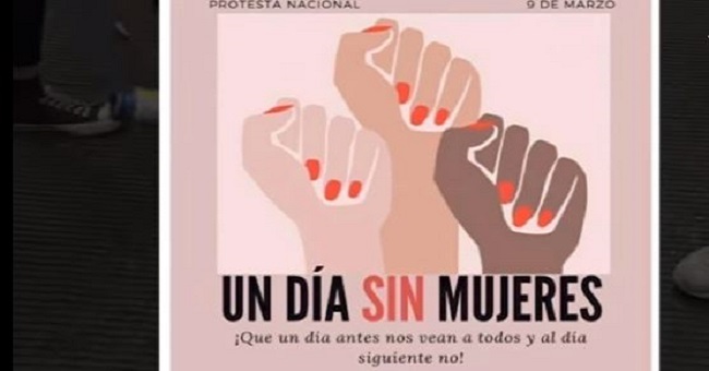 Crece de modo inesperado el apoyo al paro #UnDíaSinNosotras en México