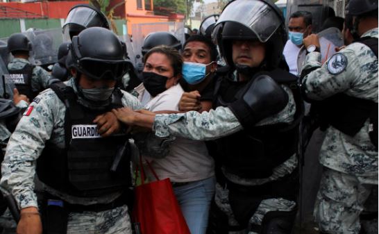 México militarizado: GN y Sedena,en "top ten" de violación a derechos humanos