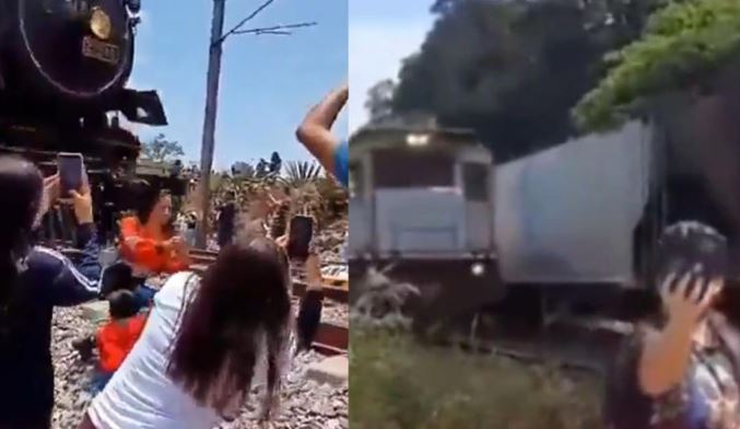 Videos: Mueren dos mujeres, en Brasil y en Hidalgo, por tomarse selfies con tren