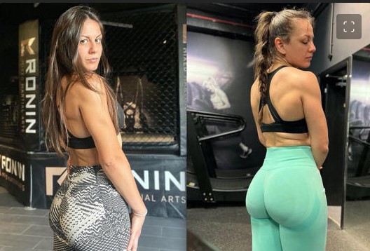 Peleadora de MMA realiza reto de romper un huevo con su bumbum