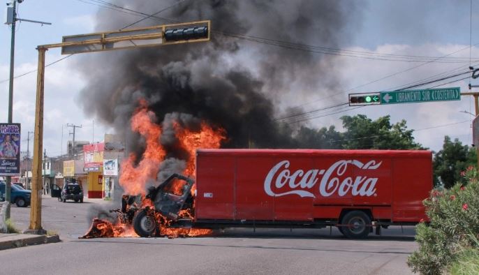 Culiacán: Tercer día de balaceras y bloqueos