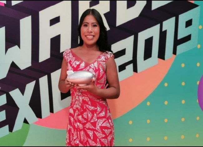 Dan reconocimiento a Yalitza Aparicio en Kid's Choice Awards México