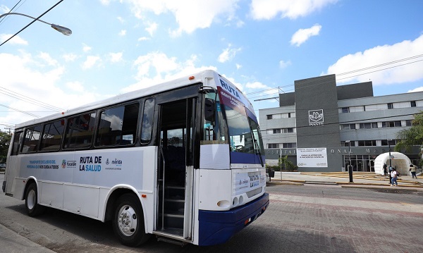 La “Ruta por la Salud” ya facilita la movilidad de personal médico en Mérida