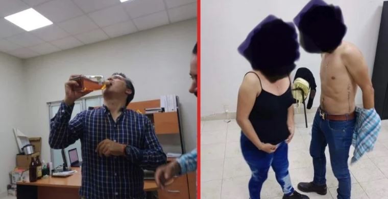 Corren a funcionario municipal por hacer fiesta en su oficina