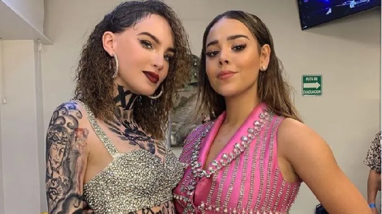 Belinda y Danna Paola juntas por primera vez