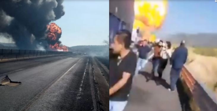 Explota pipa en la autopista Tepic-Guadalajara con saldo de 12 muertos