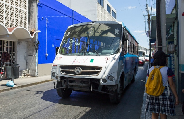 Reducen unidades y horarios de transporte público en Yucatán