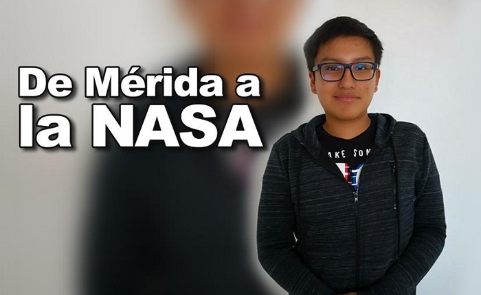 Mérida : Alumno fue seleccionado para entrenar como astronauta en la NASA