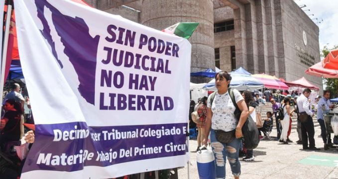 Primer revés a la reforma al poder judicial de AMLO