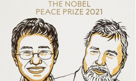 Premio Nobel de la Paz a periodistas que defienden la libertad de expresión