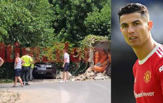 Empleado choca el Bugatti de Ronaldo valuado en 2 millones de euros