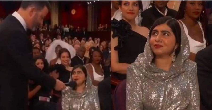 Malala Yousafzai recibe incómoda pregunta en los Premios Oscar; "solo hablo sobre la paz", responde