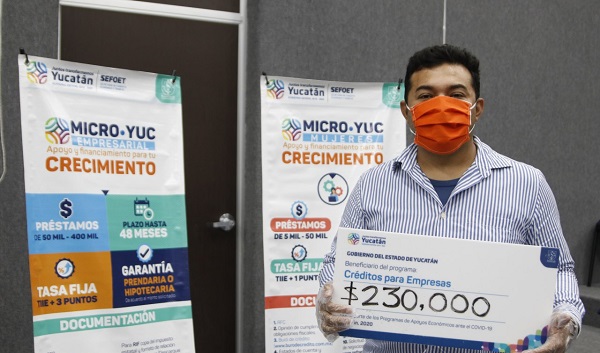 Yucatán: Más beneficiados con créditos Microyuc para proteger miles de empleos