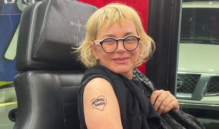 Diputada de Morena presume en redes tatuaje en "honor" a AMLO