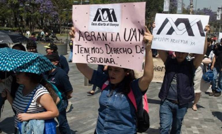 50 días de huelga en la UAM: afecta a 58,000 estudiantes y paraliza 3.000 investigaciones