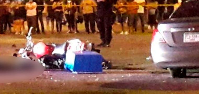 Conductor ebrio atropella y mata a motociclista en Mërida