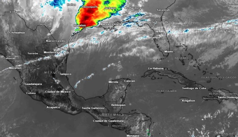 Frente frío impactará la Península de Yucatán en las próximas horas
