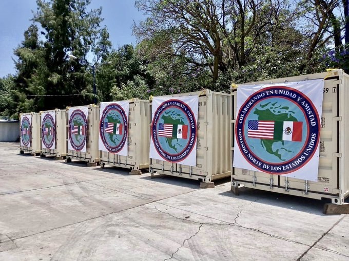 EE.UU. dona hospital portátil a México para tratar el COVID-19