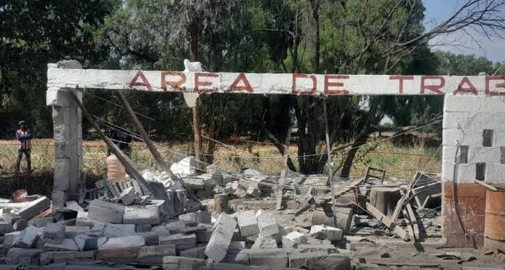 Explosión de un taller de pirotecnia en Puebla, deja dos muertos y un herido