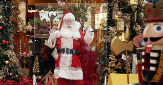 OMS dice a niños del mundo que "Santa es inmune" a Covid y dará regalos a tiempo