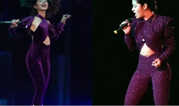 Ángela Aguilar se viste igual que Selena y le llueven las  criticas