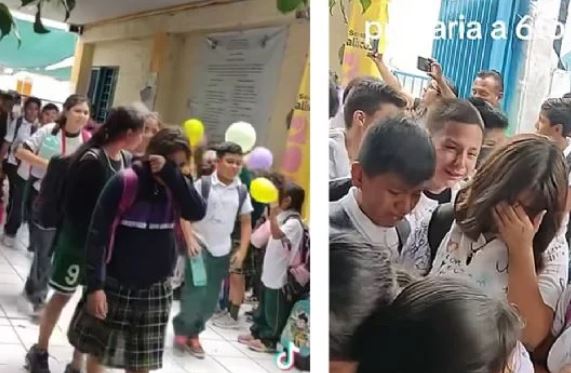 (VIDEO) Original despedida a alumnos de sexto grado hace llorar a todos de emoción