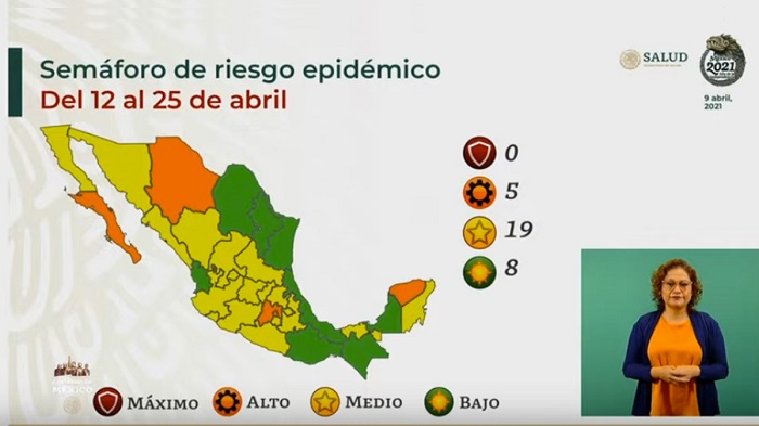 Dos estados pasan a verde; ve en qué color está el tuyo