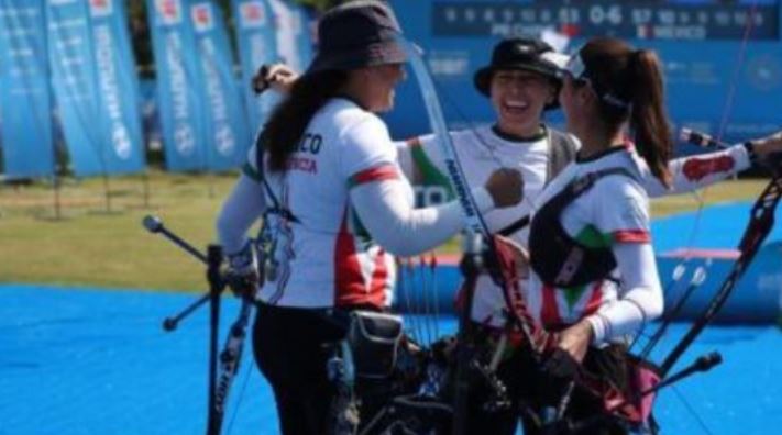 Pese a la Conade, México gana oro en la copa del mundo de tiro con arco