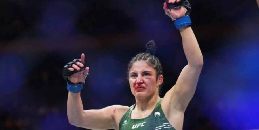 ¡Orgullo de México! Luchadora mexicana hace historia en la UFC