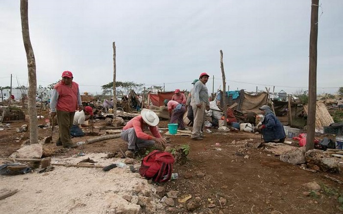 Entre propietarios legales e invasores se dividen terrenos en el sur de Mérida