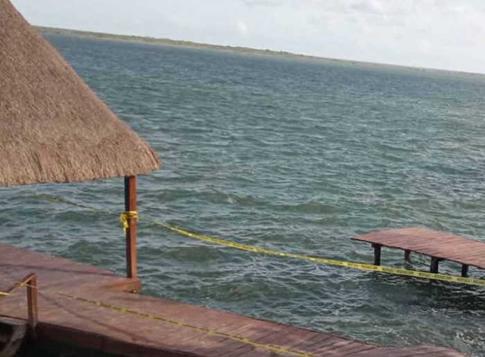 Hombre muere ahogado en balneario "Al cielo Bacalar", Quintana Roo