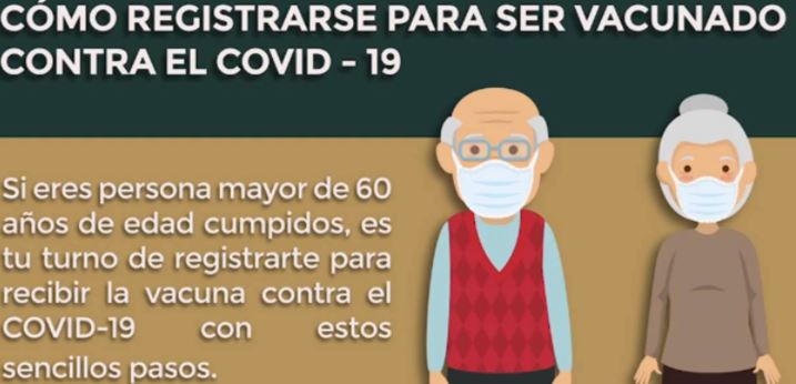 Inicia registro de adultos mayores para vacuna anticovid; aquí los pasos